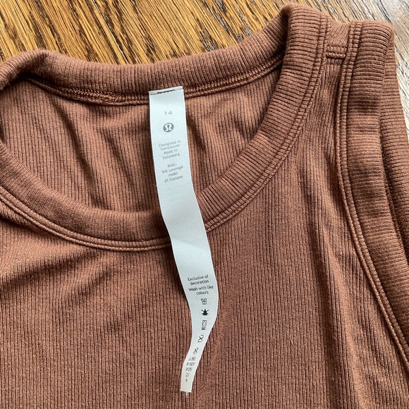 Lululemon Athletica Brown Sleeveless Tank Top
Great condition - Picture 3 of 9